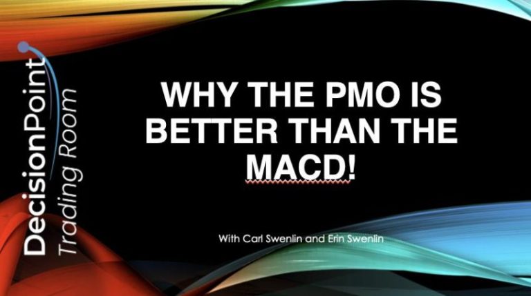 DP Trading Room: Why the PMO is Better Than the MACD!