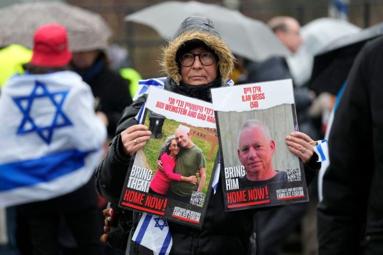 Israeli hostage families seek justice with war crimes complaint against Hamas