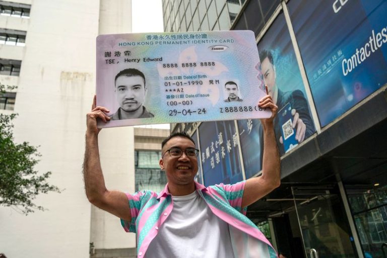 Hong Kong transgender activist gets new male ID after yearslong legal battle
