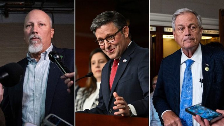 GOP rebels derail Johnson’s border security pitch over fury at $95B foreign aid plan