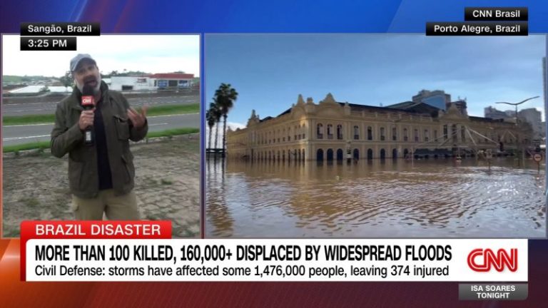 More intense rain expected as Brazilian flood death toll reaches 107