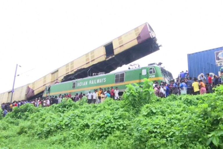 Train collision kills at least eight in eastern India, police say