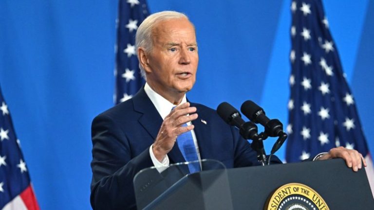 Biden campaign hypes president’s foreign policy chops after high-stakes NATO press conference