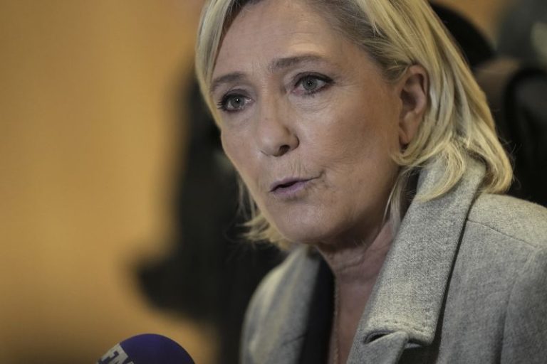 France’s Le Pen and her party go on trial accused of embezzling EU funds