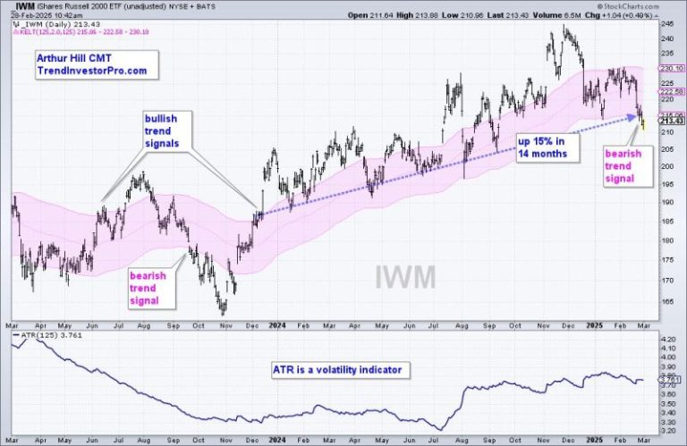 Small-caps Trigger Bearish, but Large-caps Hold Uptrend and Present an Opportunity